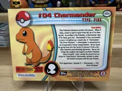 Charmander #04 Topps Pokemon TV Animation Edition - Image 2