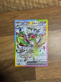 Pokemon Flygon EX 222/191 Full Art Ultra Rare Holo Surging Sparks NM - Image 1