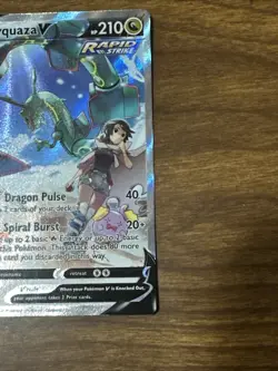 RAYQUAZA V FULL ALT ART 2021 POKEMON EVOLVING SKIES #194/203 - Image 4
