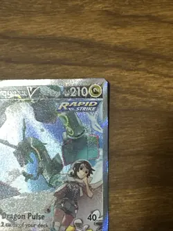 RAYQUAZA V FULL ALT ART 2021 POKEMON EVOLVING SKIES #194/203 - Image 5