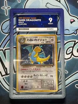 Dark Dragonite - Rocket Gang - 149 - Holo - Japanese ACE GRADED 9 Pokemon - Image 1