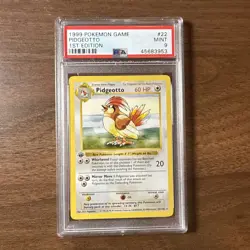 1999 Pokemon Pidgeotto #22 1st Edition PSA 9 - Image 1