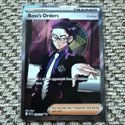 Pokemon TCG Boss's Orders 256/217 Ultra Rare Full Art NM - Image 1