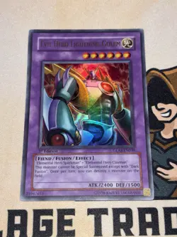Evil Hero Lightning Golem GLAS-EN039 Ultra Rare 1st Edition Yu-Gi-Oh! NM - Image 2