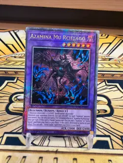 Yugioh Azamina Mu Rcielago ROTA-EN031 Quarter Century Secret Rare - Image 1