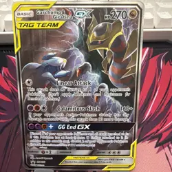 Pokemon Garchomp & Giratina GX TAG TEAM SM193 Basic 270 HP 160+ Card - Image 1