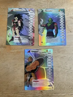 3 Dragon Ball Z Foil 3 card lot - Image 1