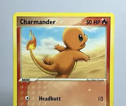 Charmander 58/112 (HP) Common FireRed & LeafGreen Expansion 2004 Pokemon Card - Image 3