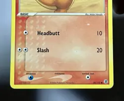 Charmander 58/112 (HP) Common FireRed & LeafGreen Expansion 2004 Pokemon Card - Image 4