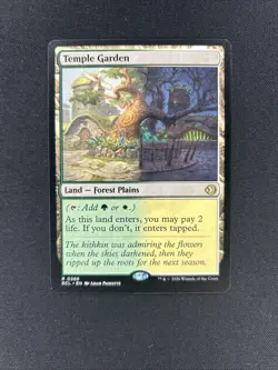 Temple Garden Lorwyn Eclipsed MTG Regular Near Mint 268 - Image 1