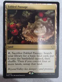 Magic the Gathering: Fabled Passage Bloomburrow Regular Rare - Image 1