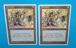 Magic the Gathering MTG Fourth (4TH) Editon MEEKSTONE X 4 LP/EX RARE 1995 Nice - Image 2