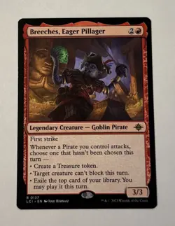 MTG Breeches, Eager Pillager - The Lost Caverns of Ixalan LP - Image 1