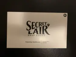 Secret Lair Featuring: Deathburger GALAXY FOIL New SEALED MTG - Image 1
