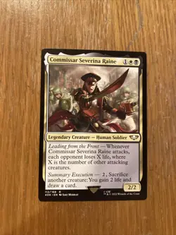 Commissar Severina Raine Universes Beyond: Warhammer 40000 Regular NM - Image 1