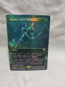 MTG - Legolas's Quick Reflexes (Borderless) The Lord of the Rings - Foil - Image 1