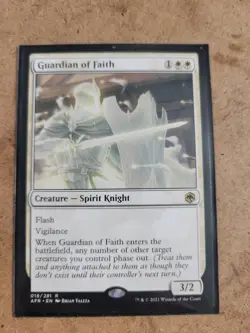 Guardian of Faith #18 (NM) Forgotten Realms AFR Magic MTG - Image 1