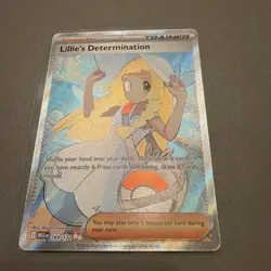Pokemon TCG Lillie’s Determination Full Art Trainer 169/132 - Image 1
