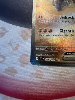 Great Tusk ex 246/198 Full Art SV1 EN Scarlet & Violet Pokemon Card NM - Image 3
