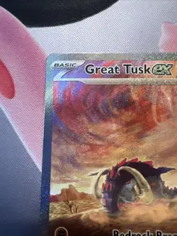 Great Tusk ex 246/198 Full Art SV1 EN Scarlet & Violet Pokemon Card NM - Image 4