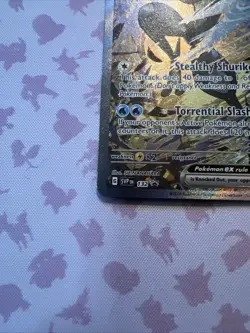 Greninja ex 132 Pokemon Shrouded Fable Black Star Promo Alt Art NM - Image 3