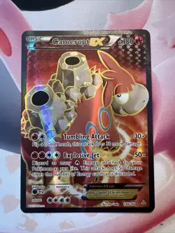 Camerupt EX (Full Art) 146/160 XY Primal Clash Holo Pokemon Card - Image 1