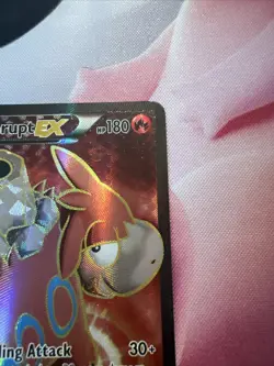 Camerupt EX (Full Art) 146/160 XY Primal Clash Holo Pokemon Card - Image 5