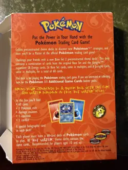 Wizards of the Coast Pokemon Hot Water base set 2 Theme Deck (Cards sealed) - Image 2