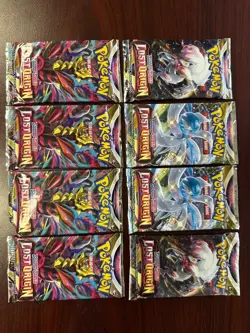 Pokemon Sword & Shield Lost Origin Booster Pack Sealed Random Art 2 Pack Minimum 820650850691 - Image 1