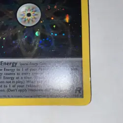 Pokemon TCG Rainbow Energy Team Rocket 17/82 Holo Unlimited Rare - Image 4