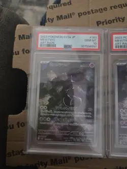 PSA 10 Gem Mint JPN Mewtwo AR sv2a S&V 151 183/165 Pokemon 4 Available - Image 2