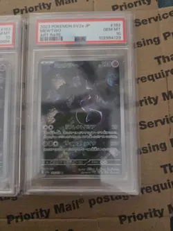 PSA 10 Gem Mint JPN Mewtwo AR sv2a S&V 151 183/165 Pokemon 4 Available - Image 5