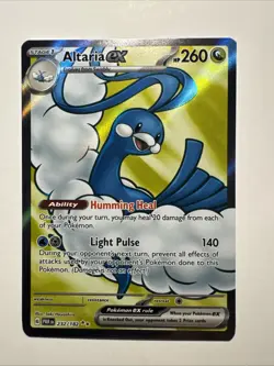 Pokemon TCG ALTARIA EX 232/182 SV04: Paradox Rift Holo SAME DAY SHIPPING NM - Image 1