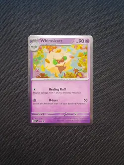 Pokemon TCG Whimsicott MEP 019 Phantasmal Flames Masterset Card - Image 1