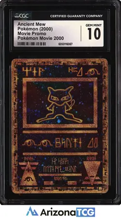 Pokemon 2000 Ancient Mew Holo Movie Promo Pokemon Movie 2000 GEM MINT CGC 10 - Image 1