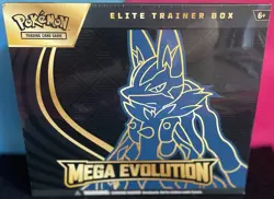 ✨Pokemon Mega Evolution Lucario Elite Trainer Box (ETB) Factory Sealed New✨ - Image 1