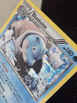 2013 Pokemon TCG PLASMA BLAST BLASTOISE HOLO 16/101 MP - Image 3