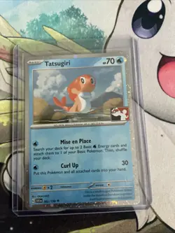 SWIRL 2x Tatsugiri 062/198 Holo Pokemon Prize Pack Scarlet & Violet variant FF - Image 1