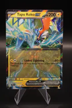Tapu Koko ex 051/159 Sv09: Journey Together Holo Pokemon - Image 1