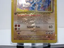 Machamp 1999 Base Set 1st Edition SEALED 8/102 Holo Rare Pokemon WOTC Vintage - Image 3