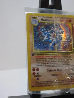 Machamp 1999 Base Set 1st Edition SEALED 8/102 Holo Rare Pokemon WOTC Vintage - Image 4