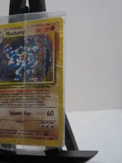 Machamp 1999 Base Set 1st Edition SEALED 8/102 Holo Rare Pokemon WOTC Vintage - Image 5