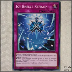 Icy Breeze Refrain - MP22-EN040 - Common 1st Edition Yugioh - Image 1