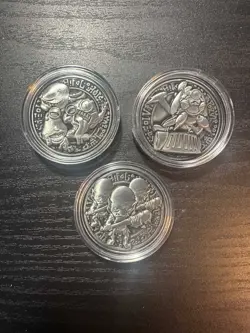 Yu-Gi-Oh! YCS Registration Coins Ojama Steam Gyroid Goblin Attack - Image 1