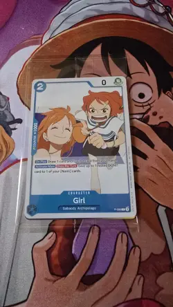 One Piece TCG P-096 Girl Pre-Release Promo – English – One Sealed - Image 1