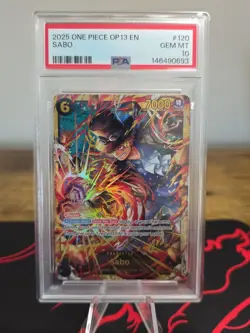 Sabo OP13-120 One Piece Carrying on His Will SEC - PSA 10 - Image 1