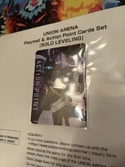 Bandai Namco Union Arena Solo Leveling Sung Jinwoo Playmat - BNCD 25/26 - Image 4