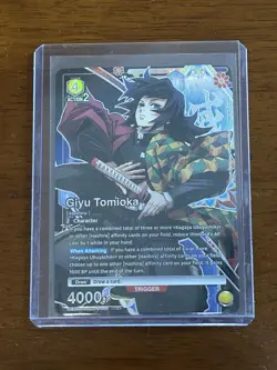 Demon Slayer Unions Arena: Kimetsu no Yaiba Vol.2 Giyu Tomioka- (UEX05BT) (U**) - Image 1
