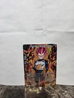 Bandai Dragon Ball Super Card Game Vegeta, Godly Aura P-247 Promo Red - Image 2