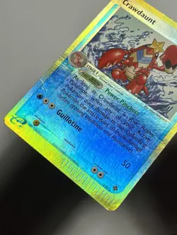 Crawdaunt 3/97 (DMG) Reverse Holo EX Dragon 2003 Pokemon Card TCG - Image 3